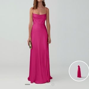 Fake and partners BRAND NEW stewpot draped gown